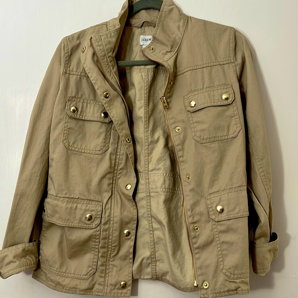 J Crew nude jacket